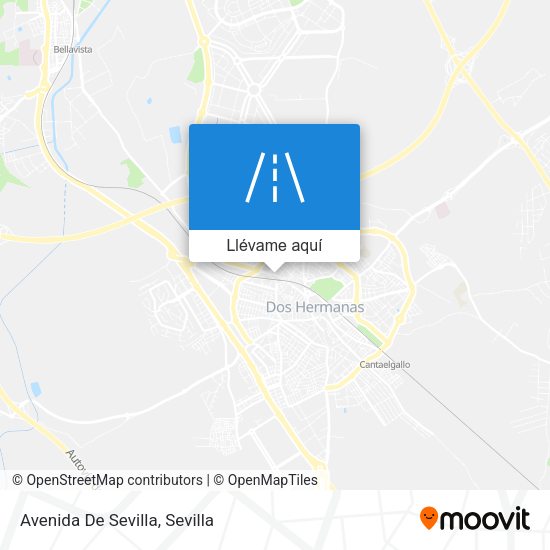 Mapa Avenida De Sevilla