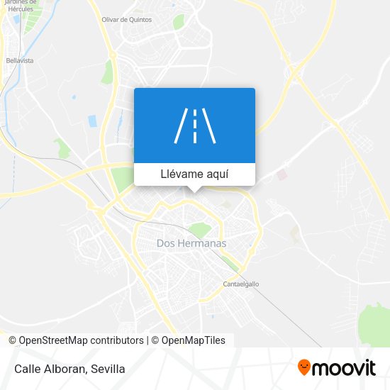 Mapa Calle Alboran