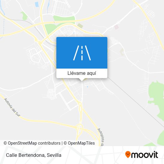Mapa Calle Bertendona