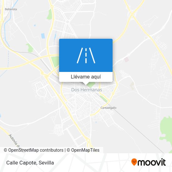 Mapa Calle Capote