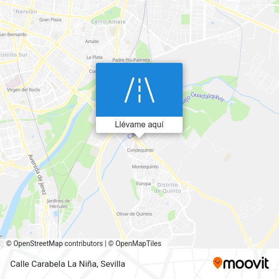 Mapa Calle Carabela La Niña