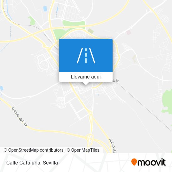 Mapa Calle Cataluña
