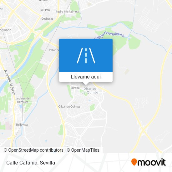Mapa Calle Catania