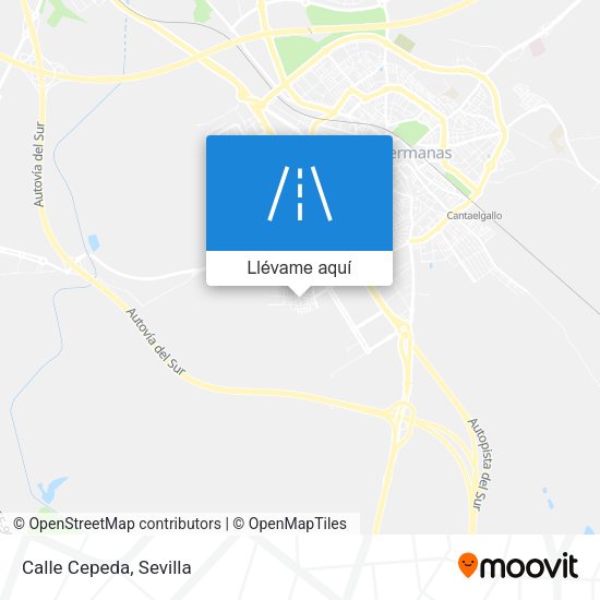 Mapa Calle Cepeda