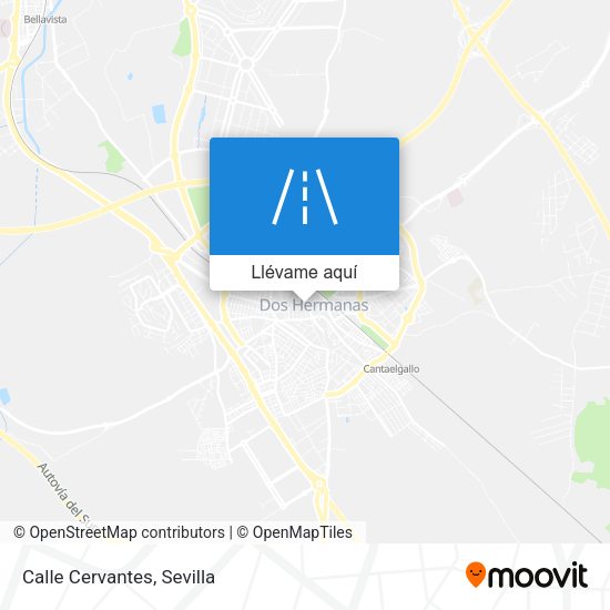 Mapa Calle Cervantes