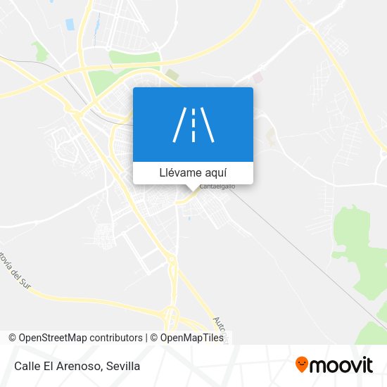 Mapa Calle El Arenoso
