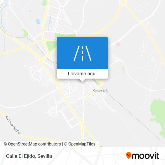 Mapa Calle El Ejido