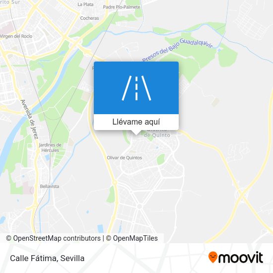 Mapa Calle Fátima