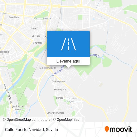 Mapa Calle Fuerte Navidad