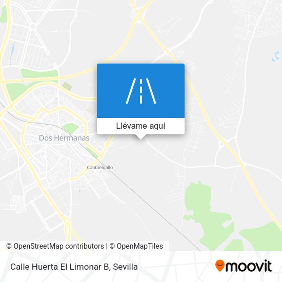 Mapa Calle Huerta El Limonar B