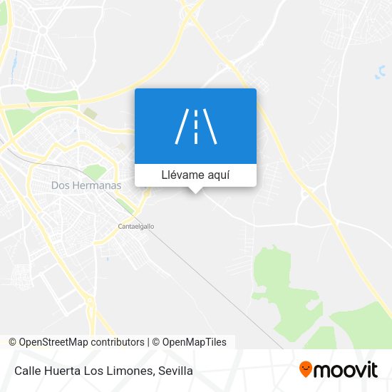 Mapa Calle Huerta Los Limones