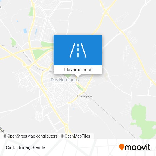 Mapa Calle Júcar