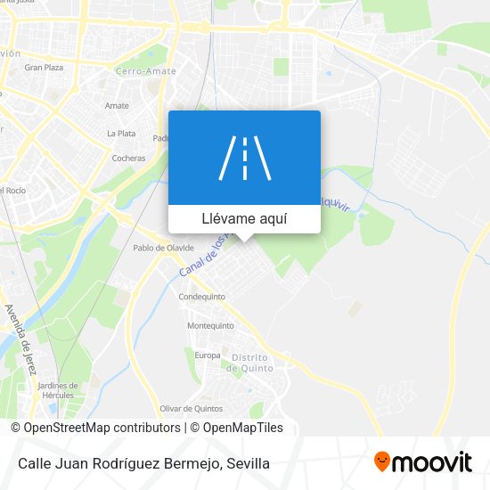 Mapa Calle Juan Rodríguez Bermejo