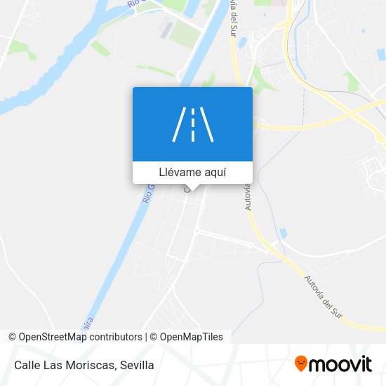 Mapa Calle Las Moriscas