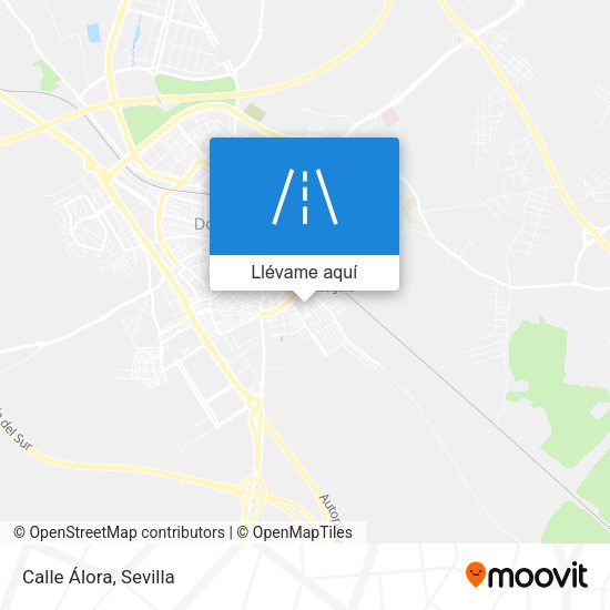 Mapa Calle Álora