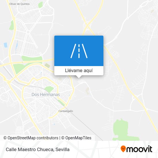 Mapa Calle Maestro Chueca