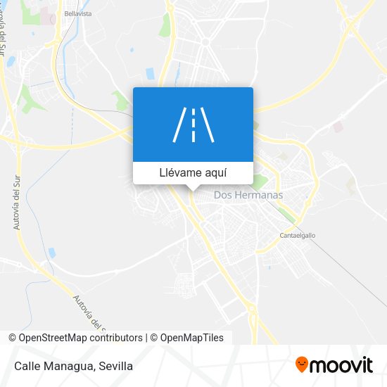Mapa Calle Managua