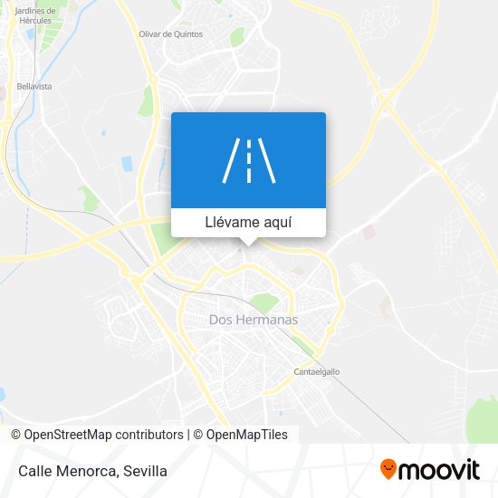 Mapa Calle Menorca