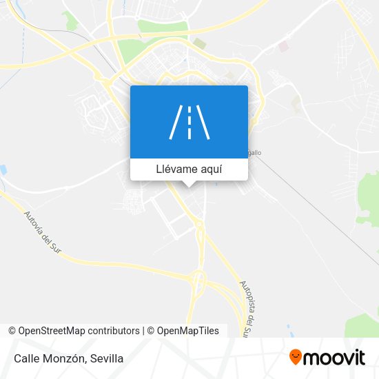 Mapa Calle Monzón