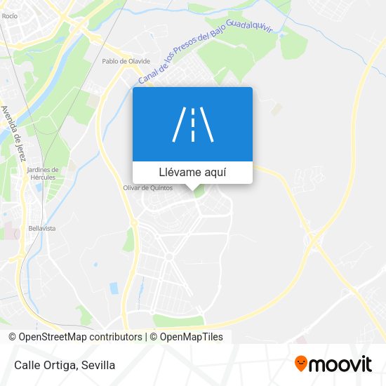 Mapa Calle Ortiga