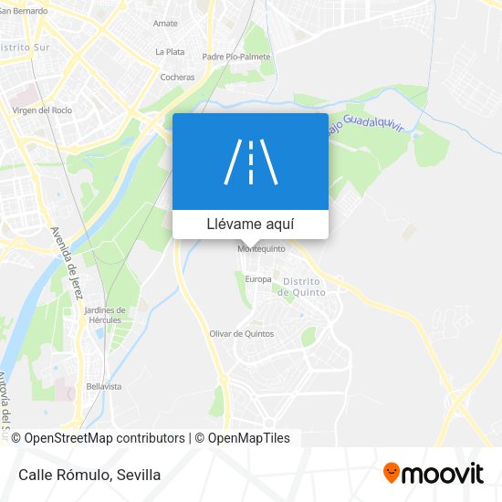 Mapa Calle Rómulo
