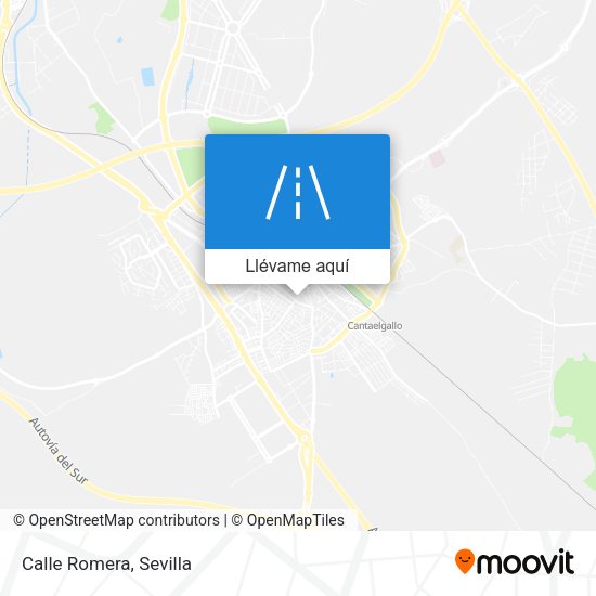 Mapa Calle Romera