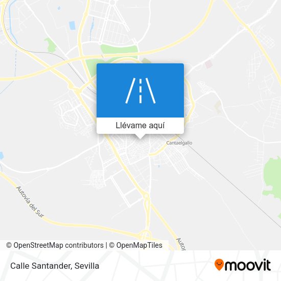 Mapa Calle Santander
