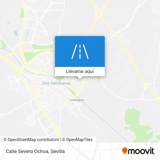 Mapa Calle Severo Ochoa