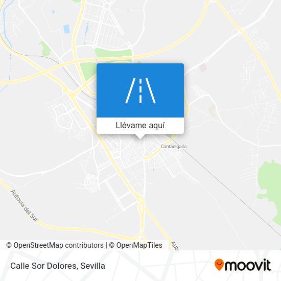 Mapa Calle Sor Dolores