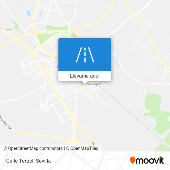 Mapa Calle Teruel