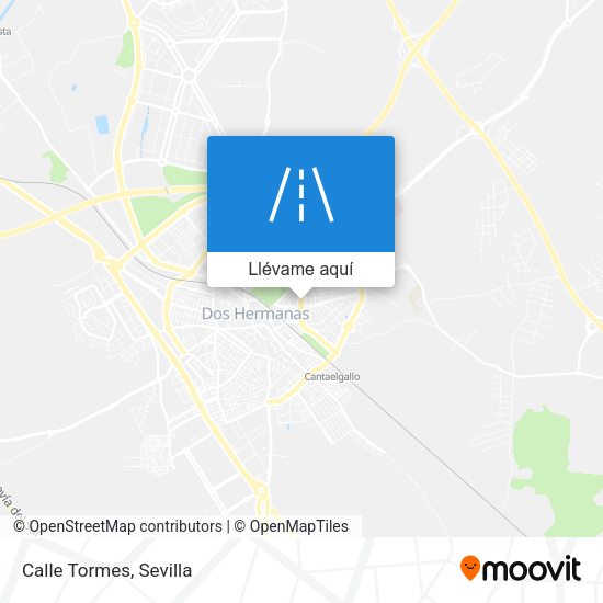 Mapa Calle Tormes