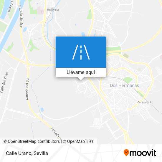 Mapa Calle Urano