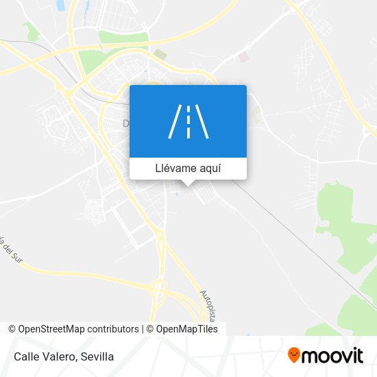 Mapa Calle Valero