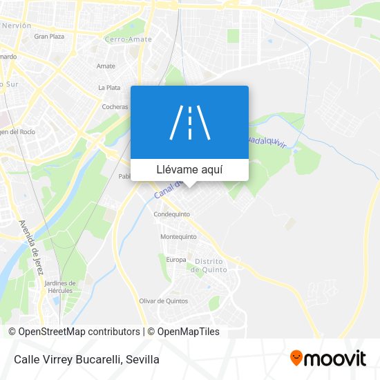 Mapa Calle Virrey Bucarelli