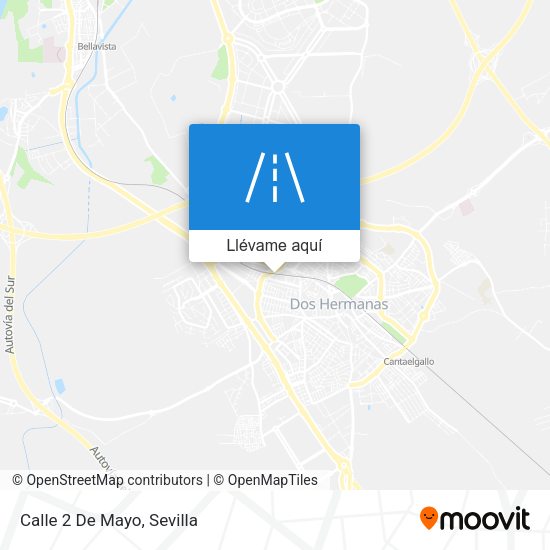 Mapa Calle 2 De Mayo