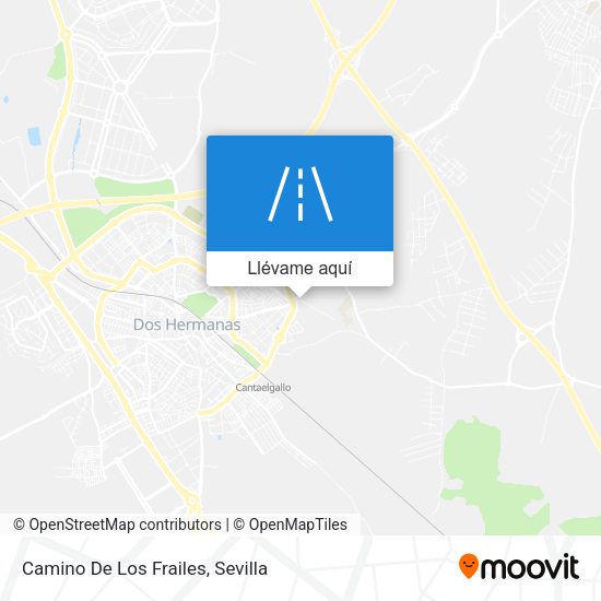 Mapa Camino De Los Frailes
