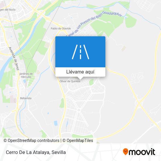 Mapa Cerro De La Atalaya