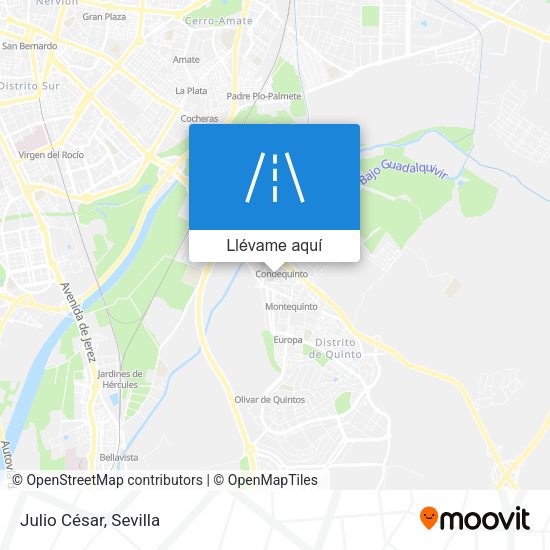 Mapa Julio César