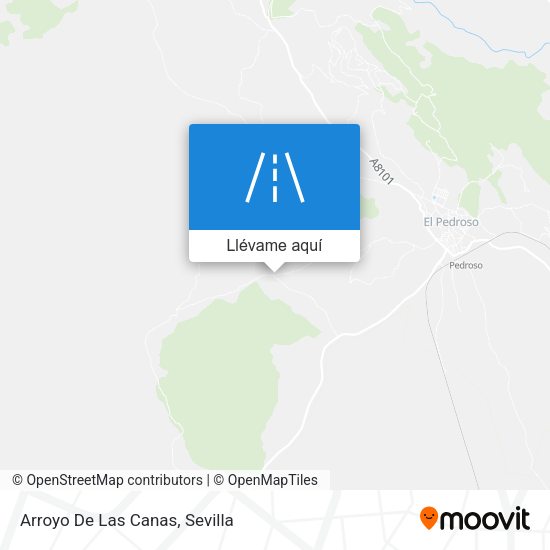 Mapa Arroyo De Las Canas