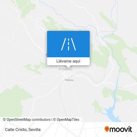 Mapa Calle Cristo