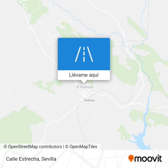 Mapa Calle Estrecha