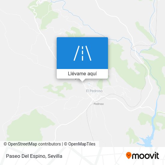 Mapa Paseo Del Espino