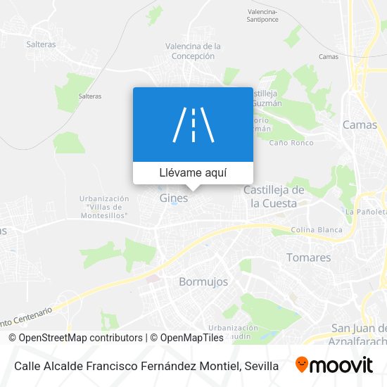 Mapa Calle Alcalde Francisco Fernández Montiel
