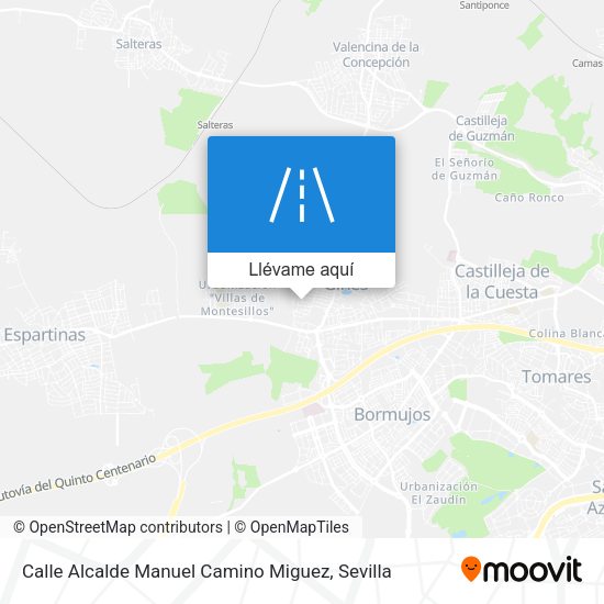 Mapa Calle Alcalde Manuel Camino Miguez