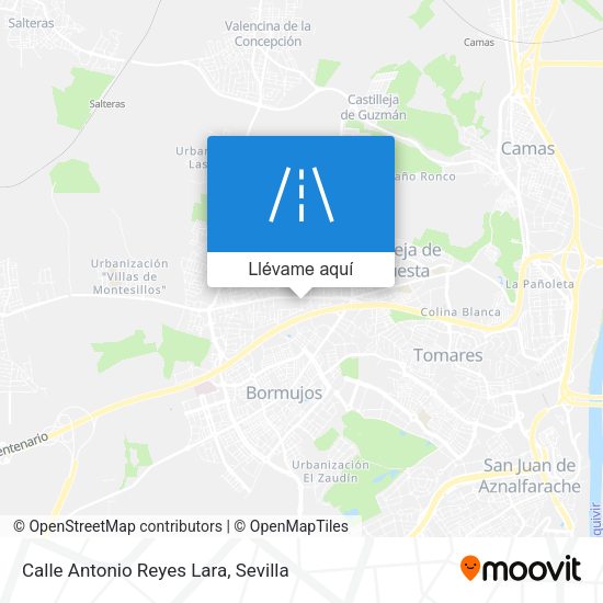 Mapa Calle Antonio Reyes Lara