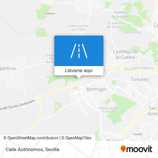 Mapa Calle Autónomos