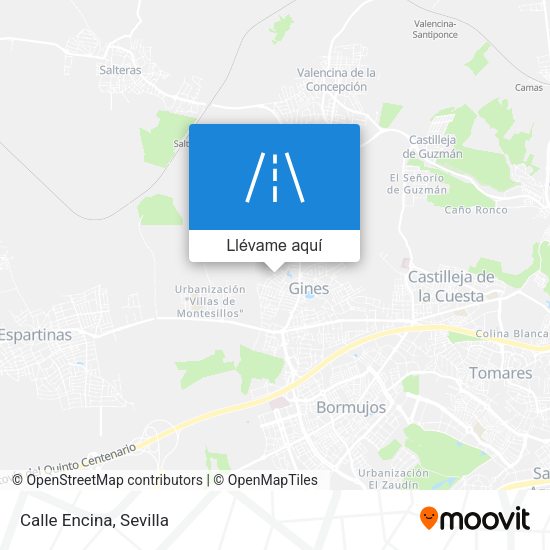 Mapa Calle Encina