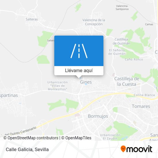 Mapa Calle Galicia