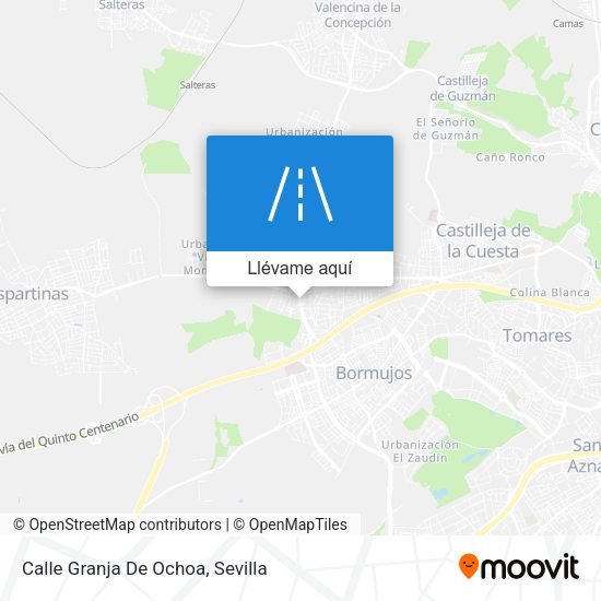 Mapa Calle Granja De Ochoa