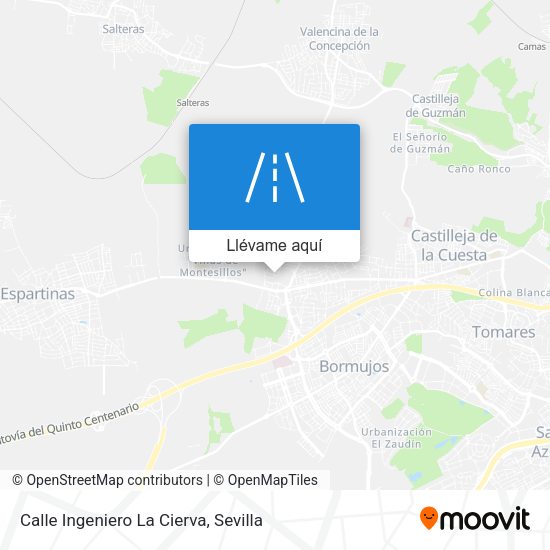 Mapa Calle Ingeniero La Cierva